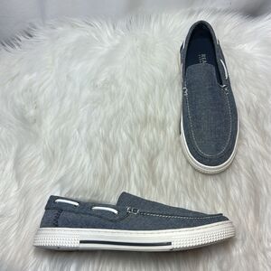 Reaction Kenneth Cole‎ Ankira Blue Slip On Boat Toes Sz 7